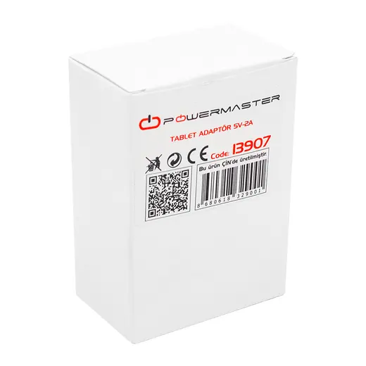 POWERMASTER PM-13907 5 VOLT - 2 AMPER ADAPTÖR (SAMSUNG TABLET) görseli 3