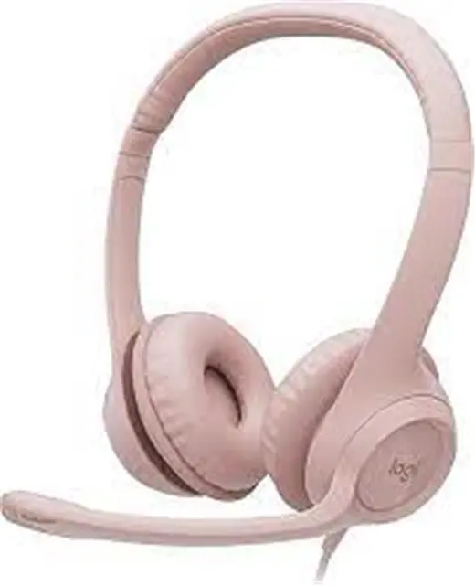 Logitech 981-001281 H390 Pudra Pembe Usb Mikrofonlu Kulaklık