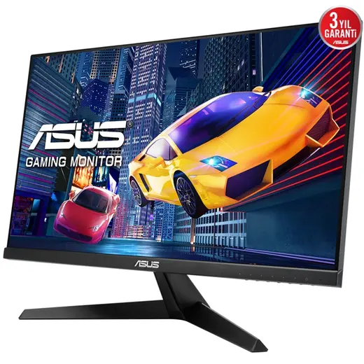 23.8 ASUS VY249HGR IPS 1MS 120MHZ 1XVGA 1XHDMI FHD1920X1080 FLICKER FREE VESA SİYAH görseli 2