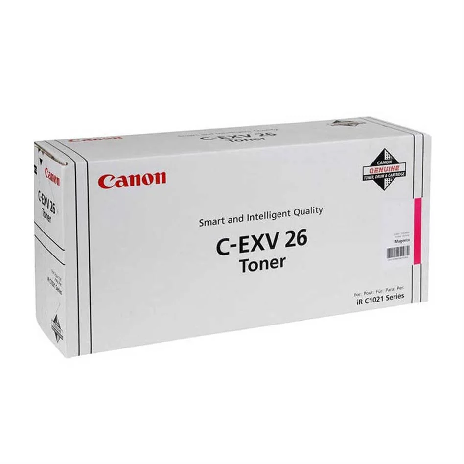 Canon EXV-26 Orijinal Kırmızı Toner ImageRUNNER -1021i -1022i -1028i 1658B006