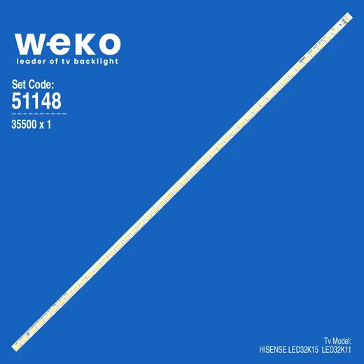 WKSET-6148 35500X1 HE315DH-E01-90 - RSAG7.820.4225/ROH VER.A 1 ADET LED BAR (45LED)