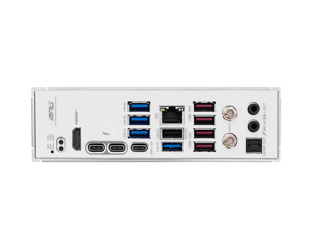 MSI MPG Z890 EDGE TI WIFI7 DDR5 HDMI-DP TYPEC PCIE 5.0 1851p ATX