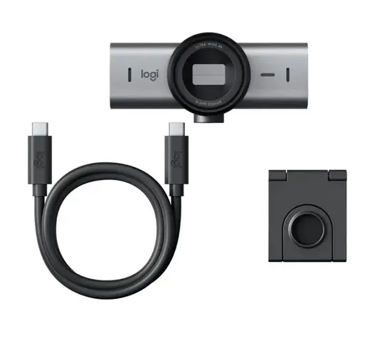 Logitech MX Brio 4K Ultra HD Webcam 960-001559 görseli 3