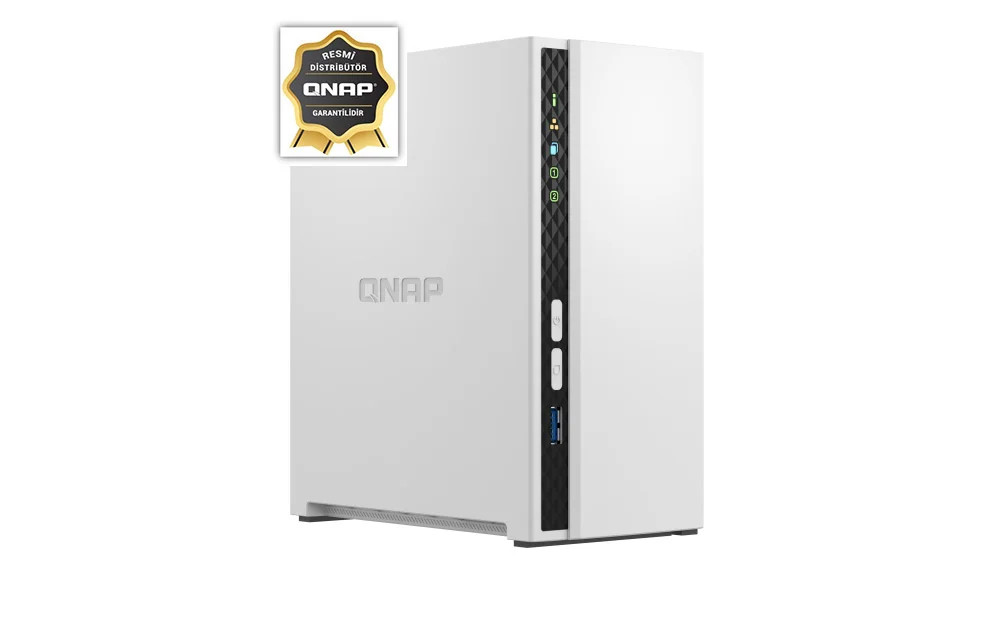 QNAP TS-233 2 SLOT 2GB 1xGLAN PORT USB3.2 NAS DEPOLAMA UNITESI