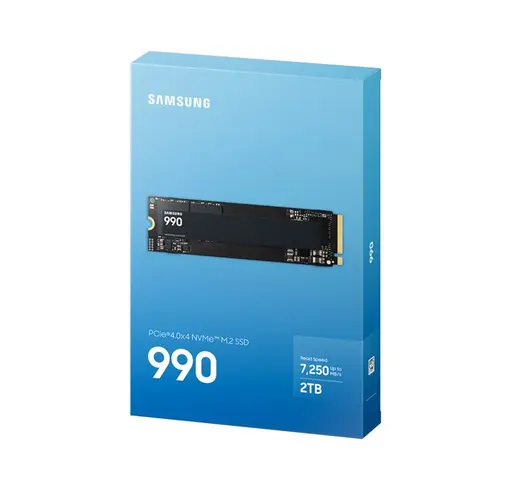 Samsung 990 2TB M.2 NVMe (7250-6450MB/s) görseli 3
