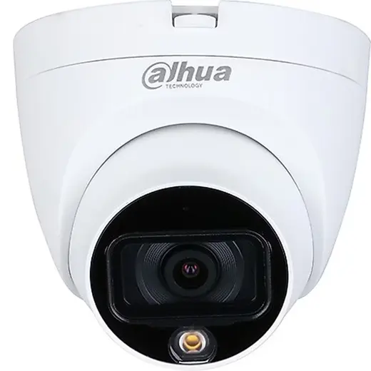 DAHUA 2MP Dome 2.8mm Full Color Analog Kamera HAC-HDW1209TLQ-LED-0280B görseli 2