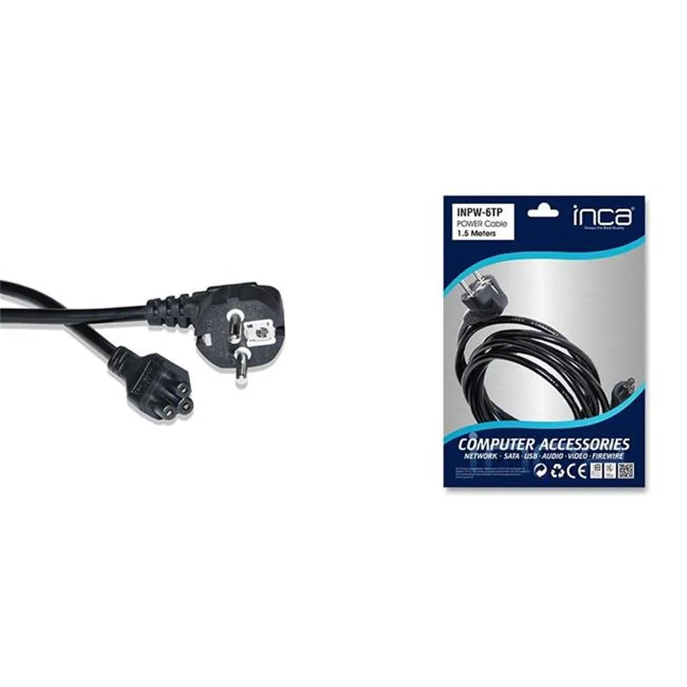 Inca INPW-6TP 1,5mt Notebook Power Kablo