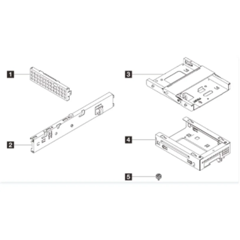 LENOVO ST45 V3 1x3.5 HDD + ODD Cage Kit 4XF7A96626
