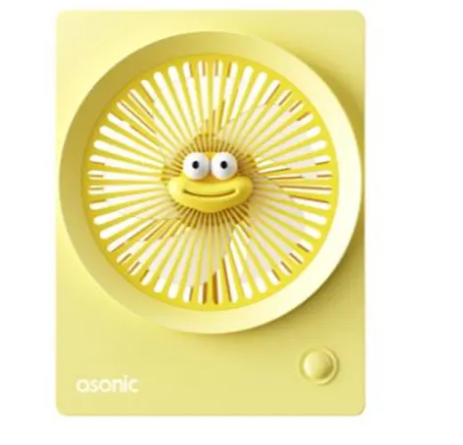 Asonic AFN23 Sarı 500mAh 3 Hız Kademeli Masaüstü Usb Fan
