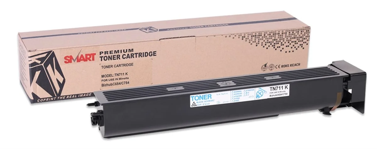 Minolta-Develop TN-712 Smart Toner Bizhub 654 754 C-654 C-754 TN-711K