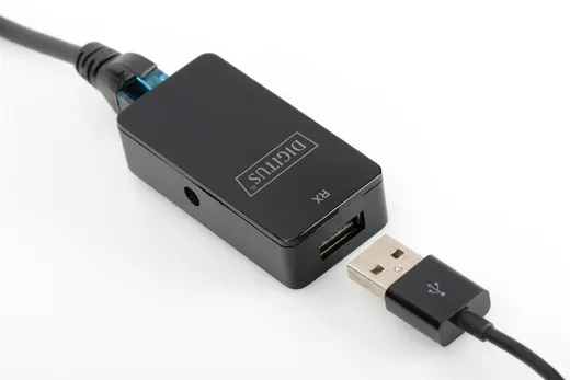 DIGITUS DA-70141 USB 2.0 MESAFE UZATMA CIHAZI CAT5/CAT5E/CAT6 50 MT alternatif görünüm