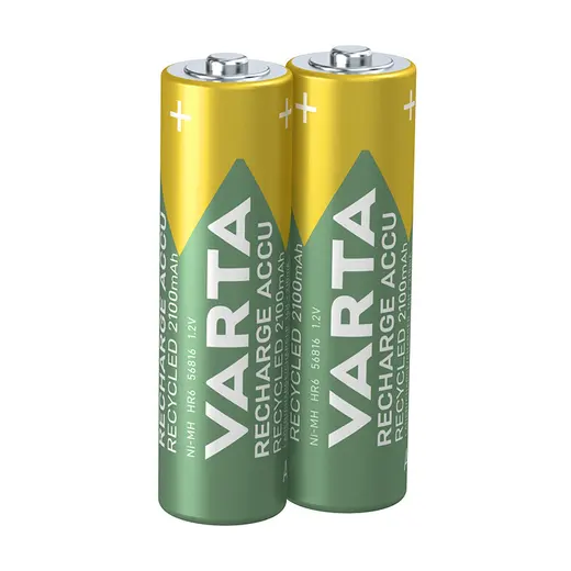 VARTA NI-MH 1.2 VOLT - 2100 MAH HR6 AA ŞARJLI 2Lİ KALEM PİL alternatif görünüm