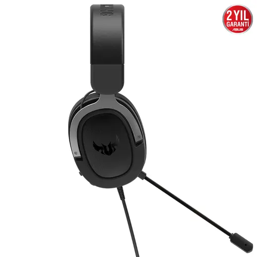 ASUS TUF Gaming H3 Gun Metal 7.1 3.5mm Oyuncu Kulaklığı / 90YH028G-B1UA00 görseli 5