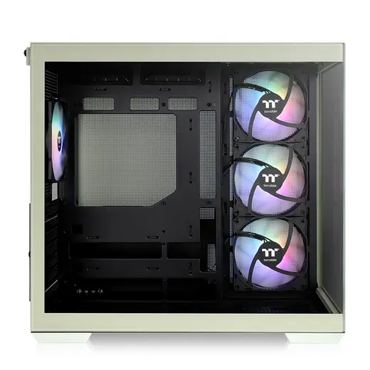 THERMALTAKE VIEW 80 MATCHA GREEN CA-1Z2-00MEWN-00 4-ARGB Fanlı Gaming Mid-Tower PC Kasası Yeşil görseli 4