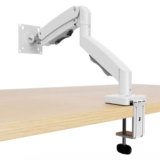TITANPRO FL01-W 17-32 İnch Amortisörlü Beyaz Monitör Standı görseli 7