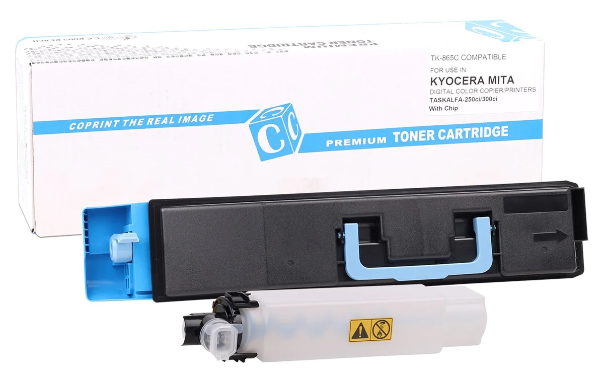 Kyocera Mita TK-865 Smart Mavi Toner Taskalfa-250ci -300ci