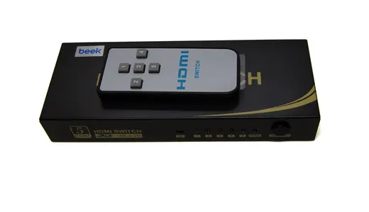 BEEK BS-VSW-HD51UH 5 Port Ultra HD 4K HDMI Switch, 5 giriş - 1 çıkış, uzaktan kumandalı, 4K2K görseli 7
