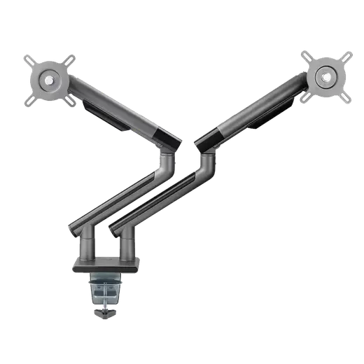 TWISTED Minds 17"-32" TM-49-C012-G Amortisörlü 2-kollu Premium Slim Monitör Askı Aparatı görseli 3