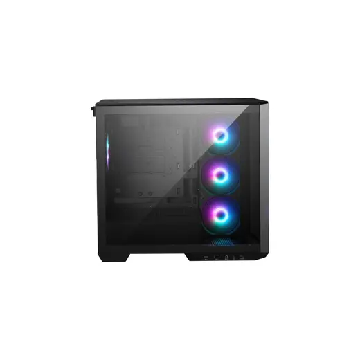 MSI MAG PANO M100R PZ ARGB Micro ATX Siyah Mid Tower Kasa PSU YOK görseli 5