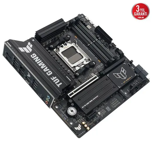 ASUS TUF GAMING B850M-PLUS II DDR5 HDMI DP PCIE 5.0 AM5 ATX görseli 3