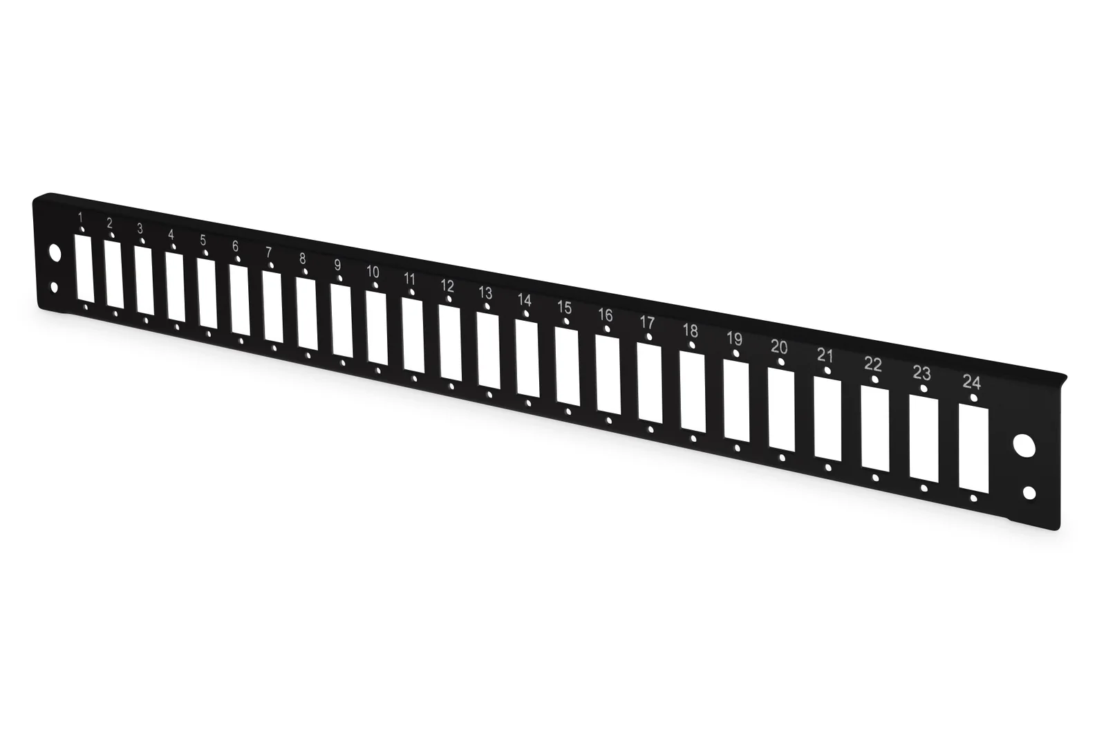 DIGITUS DN-96202-BL-QL DN-96200-QL Sürgülü Boş Fiber Optik Sonlandırma Kutusu için Ön Panel, Kilit Mekanizmalı