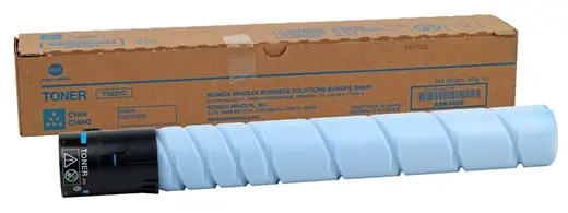 Minolta TN-221 Orjinal Mavi Toner Bizhub C-227 C-287 A8K3450