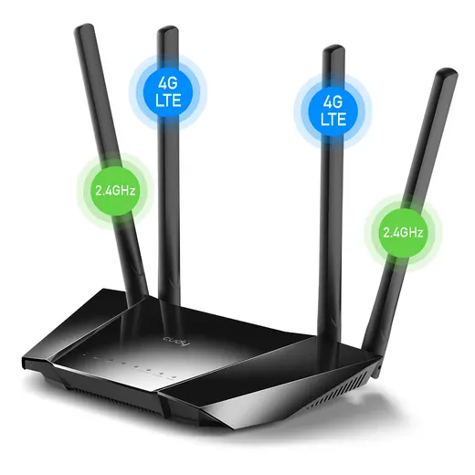 CUDY LT400_EU 300mbps N300 2.4ghz EV Ofis Tipi Router görseli 3