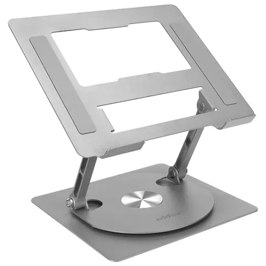 Addison AD-RC30 360 Derece Dönebilen Ayarlanabilir Metal Laptop Stand görseli 1