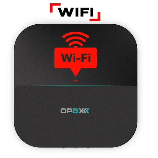 OPAX-W20-W Siyah BGR-09 Kablosuz Sirenli Akülü WiFi Ev ve İşyeri Alarm Seti alternatif görünüm