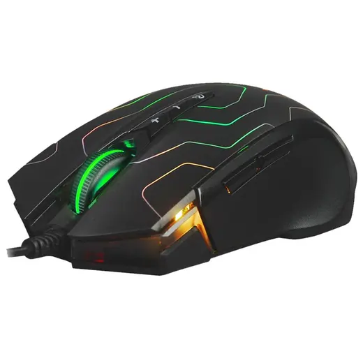 A4 Tech X89 Oscar X7 Neon Maze 2400Dpı Usb Makrolu Oyuncu Mouse alternatif görünüm