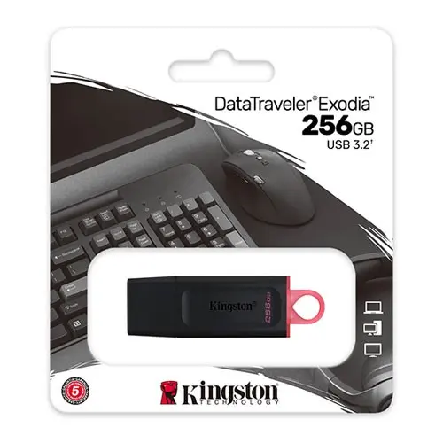 KINGSTON 256GB USB 3.2 Usb Bellek Exodia DTX/256GB