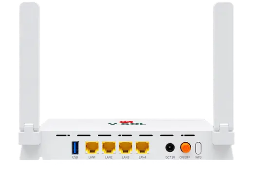 VSOL 4*GE+WiFi6 AX3000+USB3.0 XPON ONU ONT - GPON,XPON , Router görseli 6