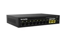 TENDA S110GPC 10-Port 1000M Lite PoE Switch 8-Port PoE alternatif görünüm