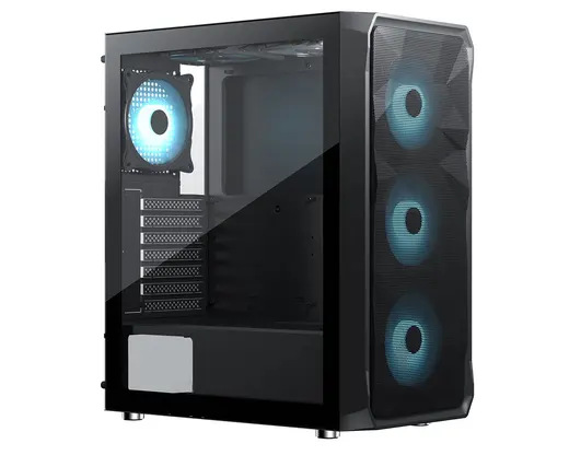 FRISBY FC-9485G 600W 80+ BRONZE USB3.0 4x12CM RGB FAN SIYAH ATX KASA