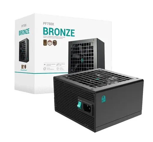 DeepCool 750W 80+ Bronz Power Supply (PF750X) görseli 3