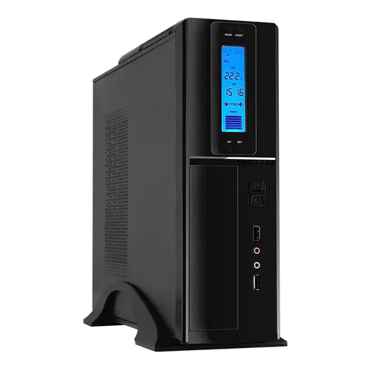 FRISBY FC-S6040B 300W USB2.0 8CM FAN KULPLU mATX SIYAH KASA
