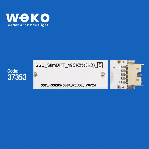 WKSET-6684 37353X18 SSC_SLIM49SK85(36B)_CASE2_R00_170915 18 ADET LED BAR alternatif görünüm