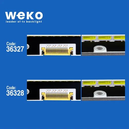 WKSET-5401 36327X1 36328X1 SLED_MCPCB_LED5030_22MM_WIDTH_55 2 ADET LED BAR (96 LEDLİ) alternatif görünüm