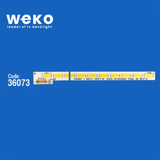 WKSET-6180 36073X1 SLED 2012SGS40 7030L 56 REV1.0 1 ADET LED BAR (56LED) alternatif görünüm