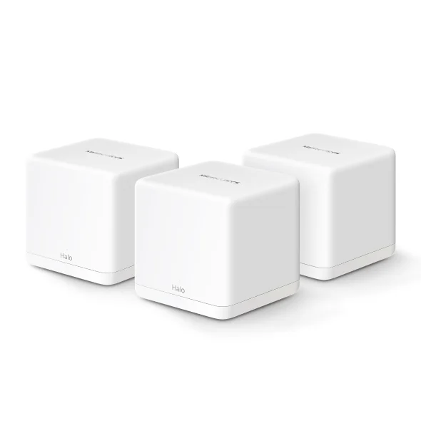 MERCUSYS HALO H60X 3P WIFI6 AX1500 Mesh Router 3'lü paket