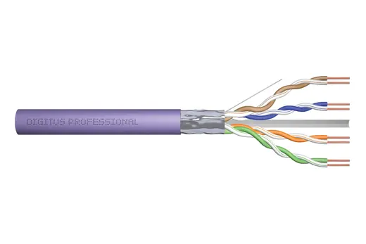 DIGITUS DK-1623-VH-305 F-UTP DATA KABLOSU CAT.6 AWG 23 LSOH MOR