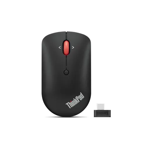 LENOVO 4Y51D20848 Kablosuz 2400dpi TYPE-C Siyah Mouse görseli 4