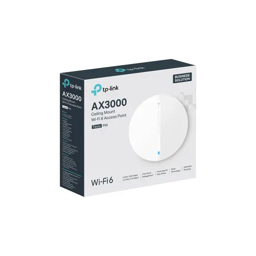TP-LINK FESTA F65 WIFI5 AC1200 Gigabit Kurumsal Access Point Tavan Tipi görseli 4