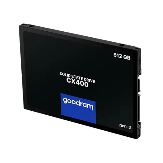 GOODRAM 512GB 2.5" CX400 SSDPR-CX400-512-G2 550-500MB/s Sata-3 SSD Disk görseli 2