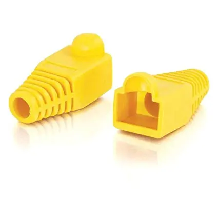 RJ45 CAT6 YENİ NESİL RENKLI KILIF 25LI PAKET - SARI alternatif görünüm