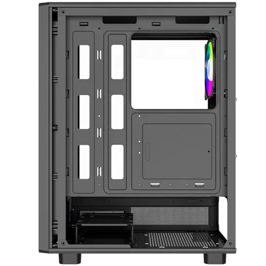 POWERBOOST 600W 80+ A601B 4-Rainbow Fanlı Gaming Mid-Tower PC Kasası görseli 4