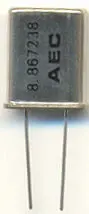 SCHUKAT QM008.867236 Kristal, 8,867236 MHz HC-18/U