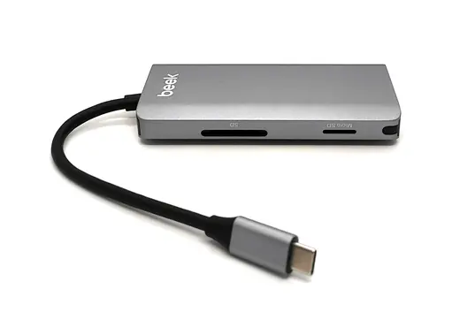 BEEK BA-DCK-UC08 8 in 1 USB Tip C Docking Station görseli 3