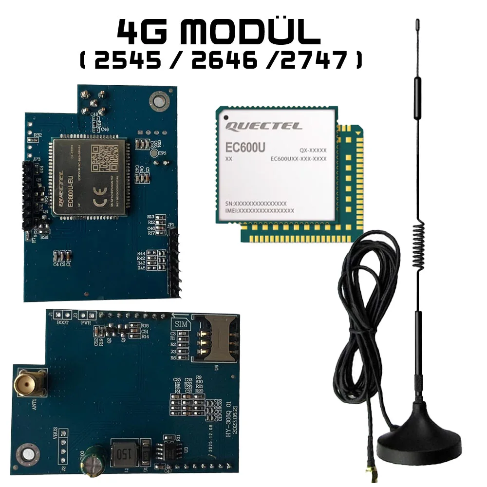 4G SİM KART MODÜLÜ (4G-2647) | OPAX-2545 / 2646 / 2747 Uyumlu