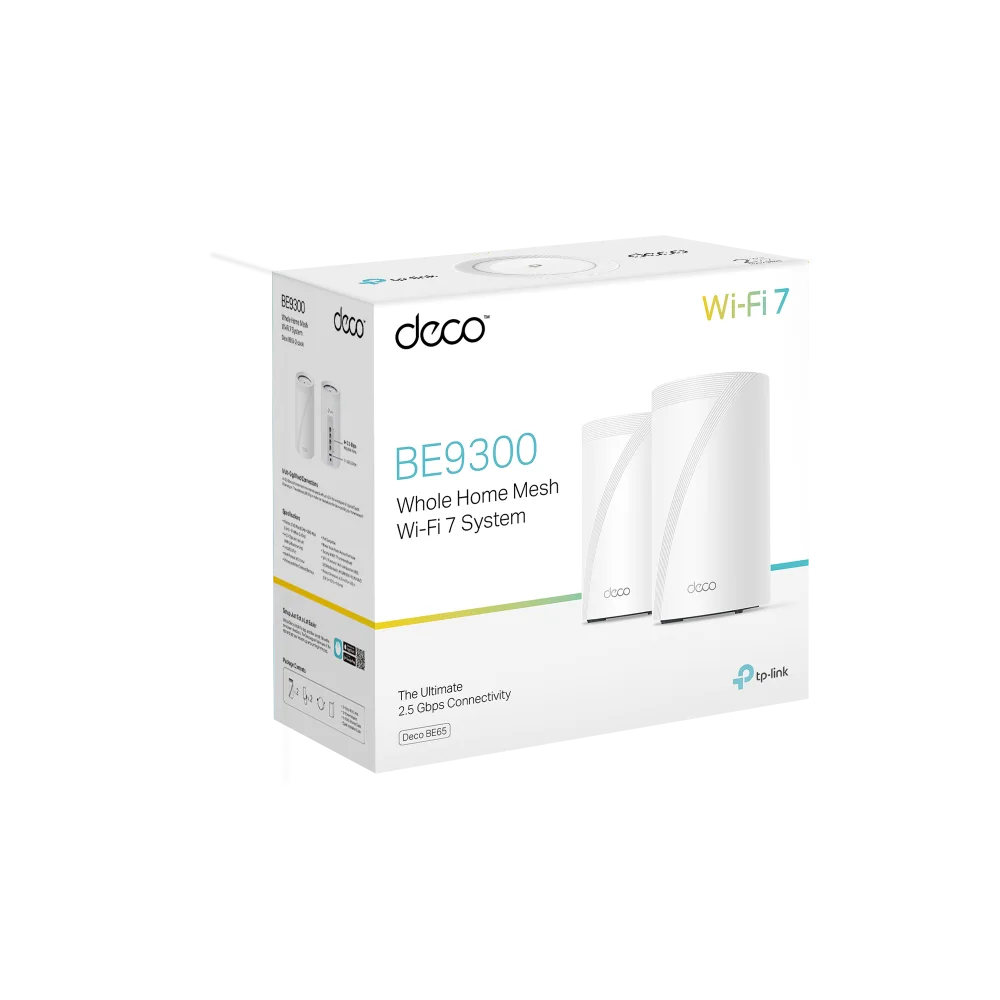 TP-LINK DECO BE65 WIFI7 BE9300 Mesh Router 2'li paket